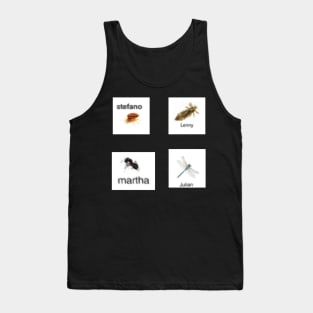 bugs with names 2 Tank Top